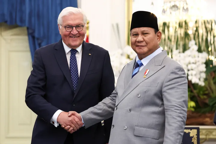 Prabowo minta dukungan presiden Jerman Steinmeier untuk percepat rampungkan IEU-CEPA