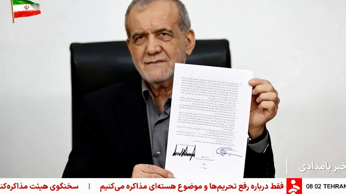 Iran ready to reciprocate if US returns to Islamabad deal: Pezeshkian