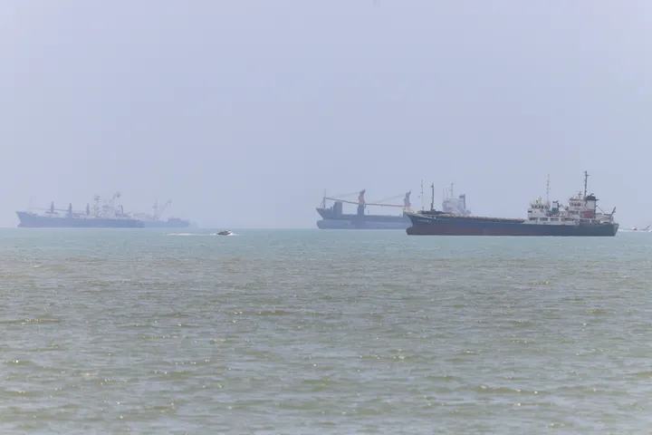 Cargo ship in Hormuz reports strike amid conflicting claims over US-Iran talks
