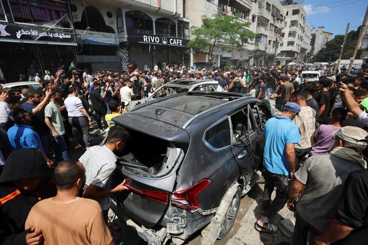 Gaza: une frappe israélienne tue un chef de la Sécurité intérieure