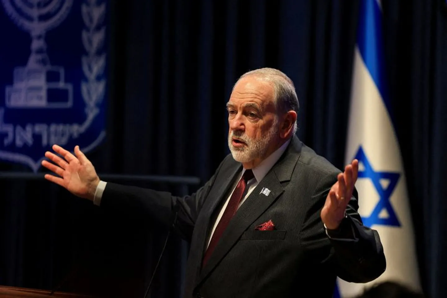 US senator says Huckabee must quit over support for Israeli government