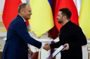 Spotkanie Zełenskiego z Tuskiem. Wśród tematów obrona, historia i uchodźcy