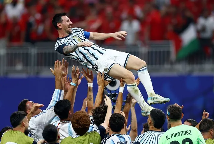 ‘All the joy he gave us’: Argentines bid farewell to Messi as he retires from international football