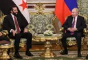 Putin, al Sharaa discuss plans to reorganise Hmeimim, Tartus military bases
