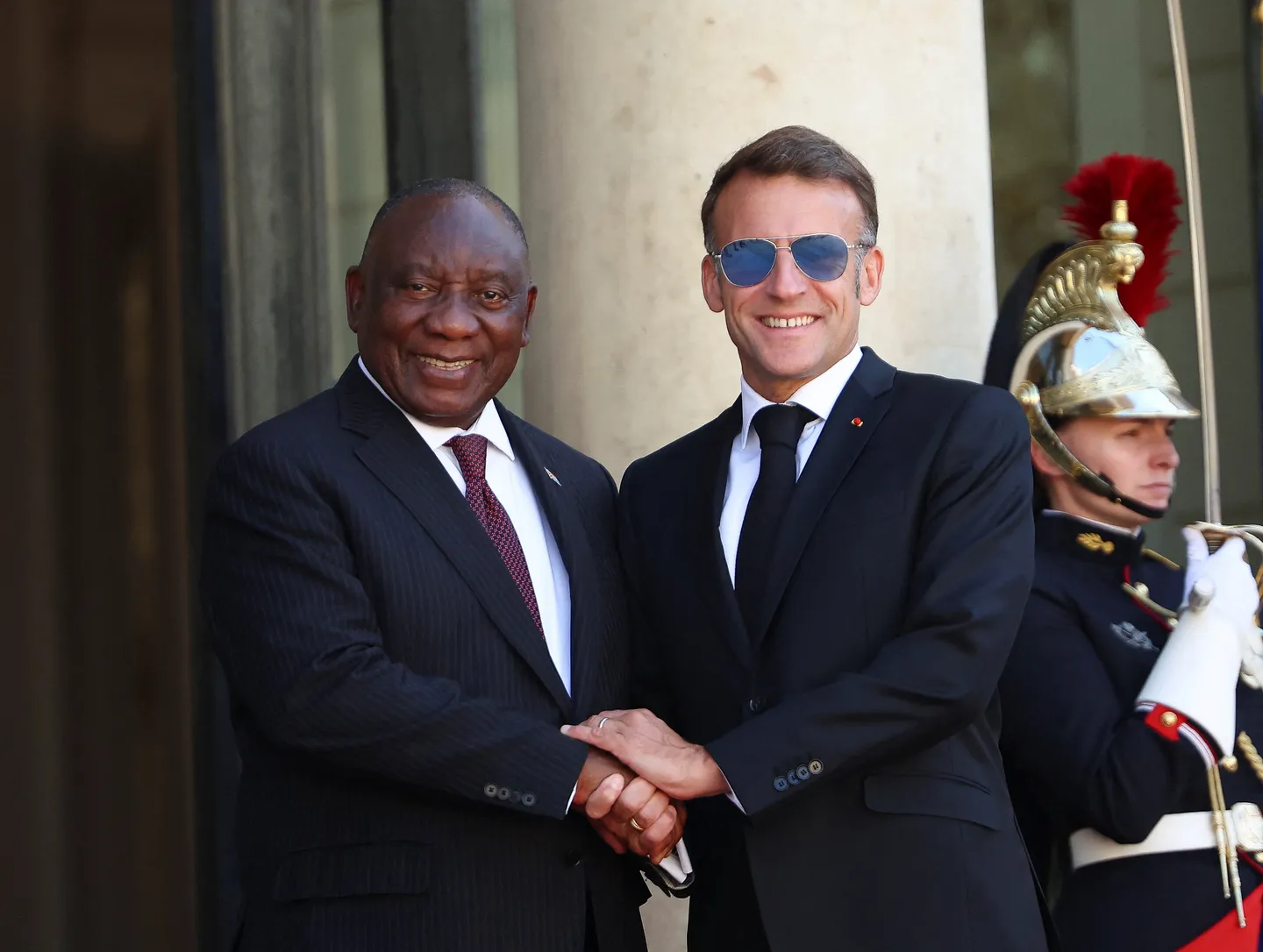 Ramaphosa yuko Ufaransa kwa mazungumzo na kuenzi askari wa Afrika Kusini walioshiriki Vita vya Dunia