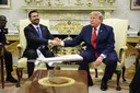 Trump praises 'handsome' al-Zaidi while Iraq's PM reaffirms US troop withdrawal in September
