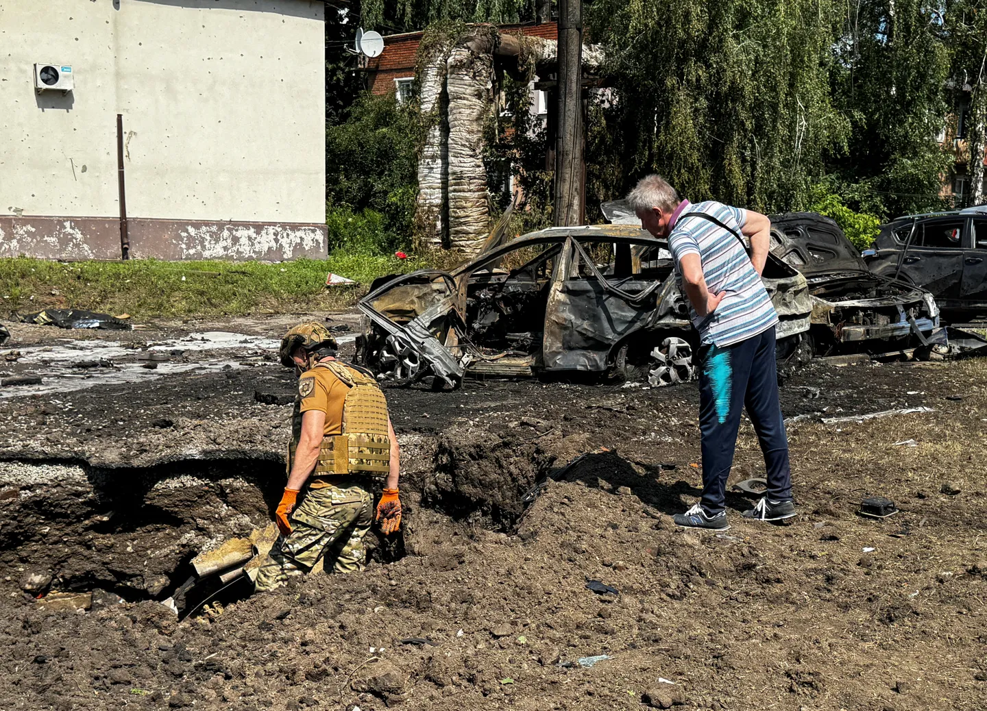 Russian strikes kill six in Ukraine's Balakliia and Sumy: officials