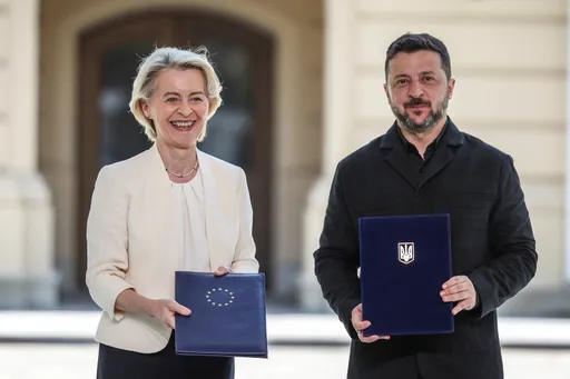 ЕУ и Украина започнаа партнерство во одбраната фокусирано на соработка за беспилотни летала