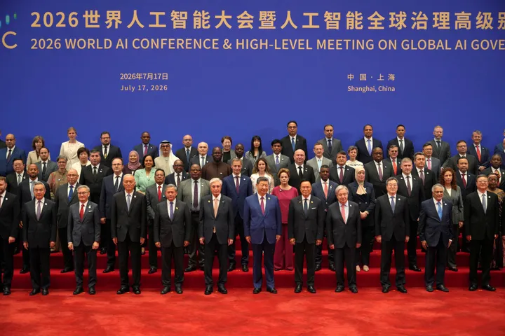 China's Xi Jinping warns Shanghai summit against single-country dominance in AI