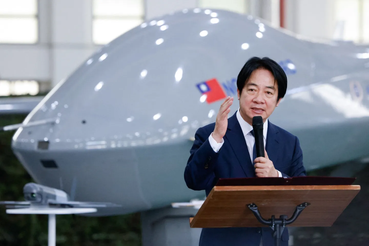 Taiwan must heed calls to share responsibility for 'collective defence': president