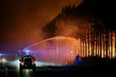 Incendie de Gironde: le trafic autoroutier et ferroviaire perturbé