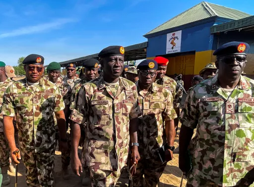 ISWAP accountant and 46 oda terrorists surrender to Nigerian troops