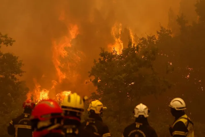 Incendies: près de 98.000 hectares brûlés en France, un "record historique"