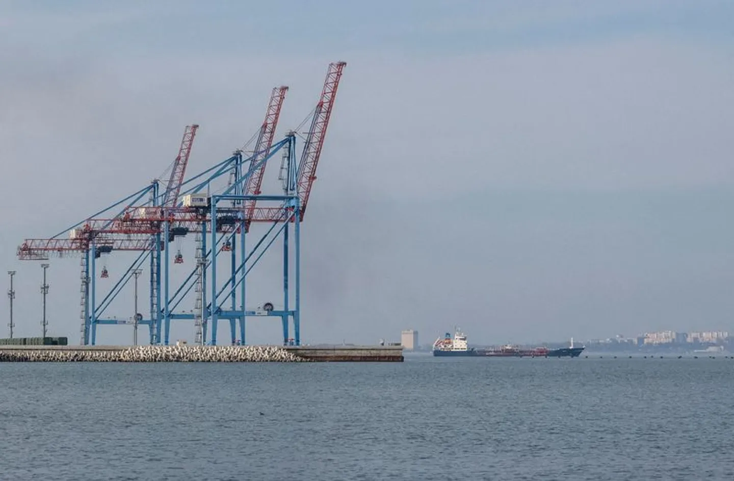 Russia says it targeted Ukraine's Izmail port and two cargo ships