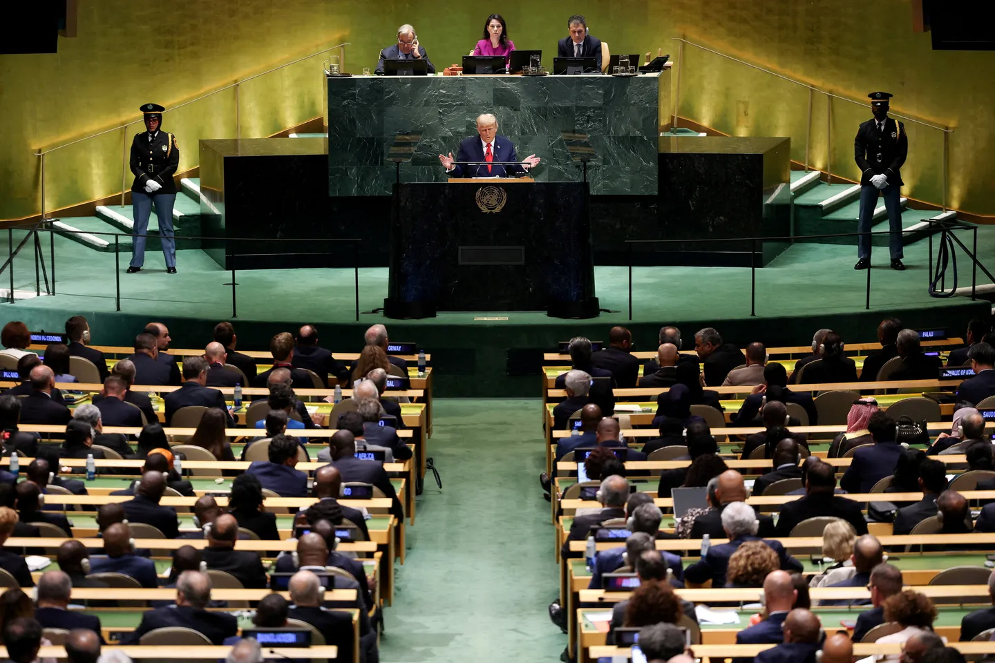 FILE PHOTO: 80th United Nations General Assembly at U.N. headquarters in New York City