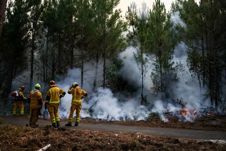 Incendies en France: situation stable, le feu "n'évolue plus"