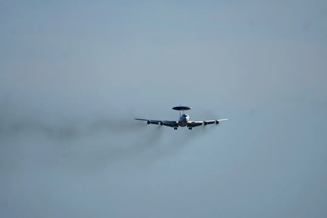 NAVO houdt een luchtmachtsoefening in de buurt van de Russische regio Kaliningrad