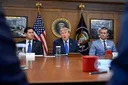 Trump hosts Cabinet at Camp David as Iran war tensions grow