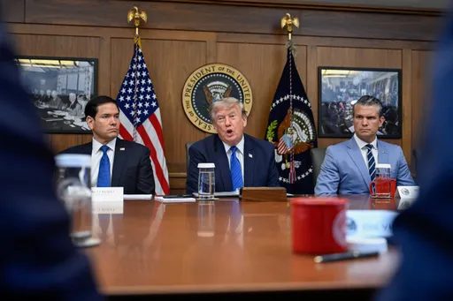 Trump hosts Cabinet at Camp David as Iran war tensions grow