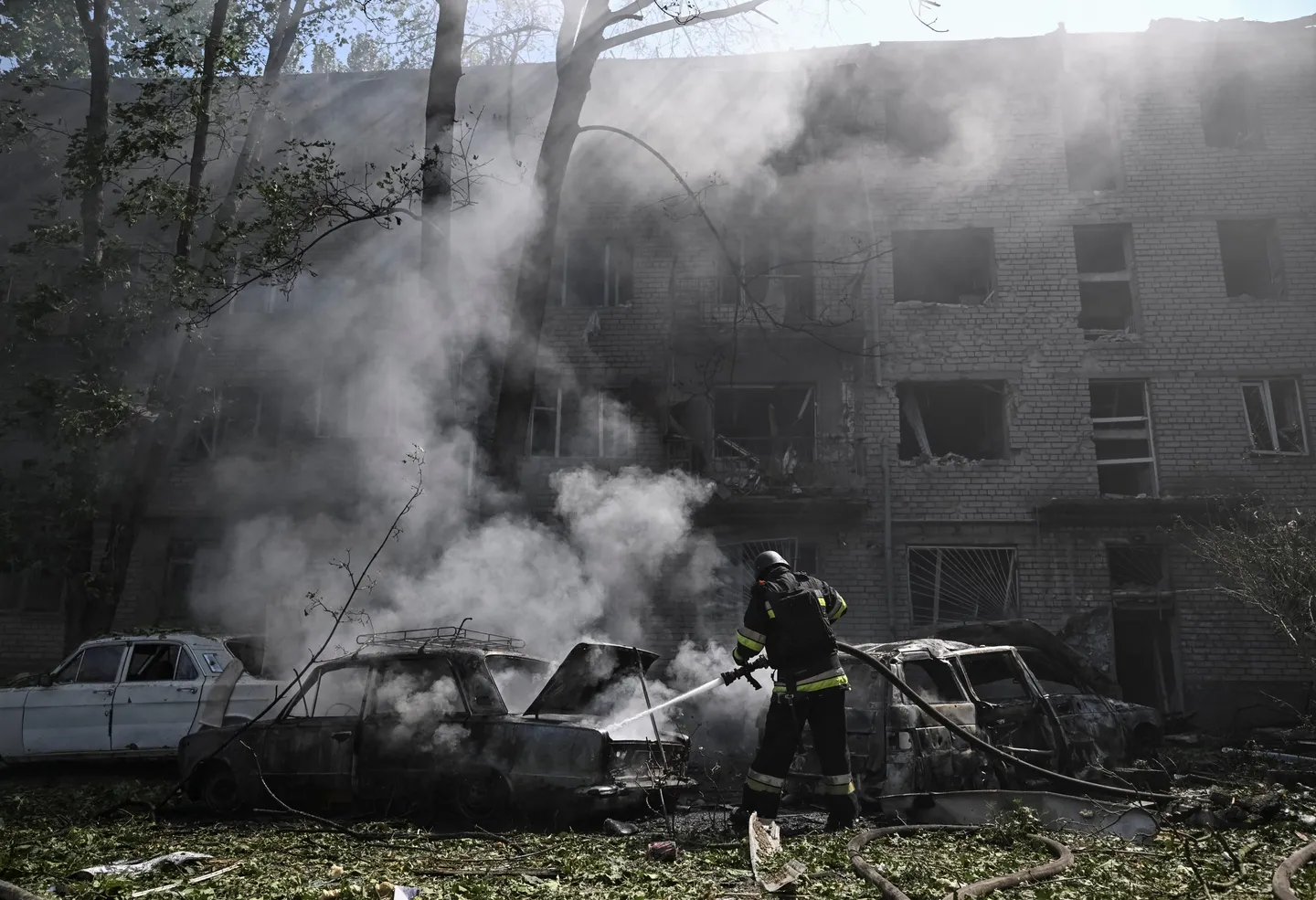 Russia targets Ukraine's capital with ballistic missiles, kills 5 in Zaporizhzhia