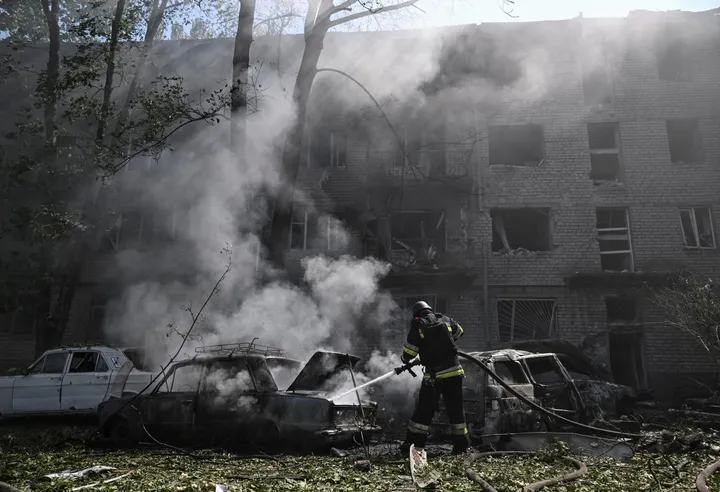 Russia targets Ukraine's capital with ballistic missiles, kills 5 in Zaporizhzhia