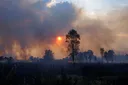 Kabut asap karhutla pekat, 3,4 juta warga terancam ISPA