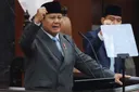 Indonesian president chants 'Free Palestine' at reception