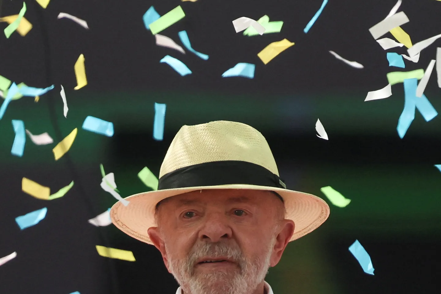 Brazilian President Lula's re-election campaign at Primeiro de Maio Stadium in Sao Bernardo do Campo