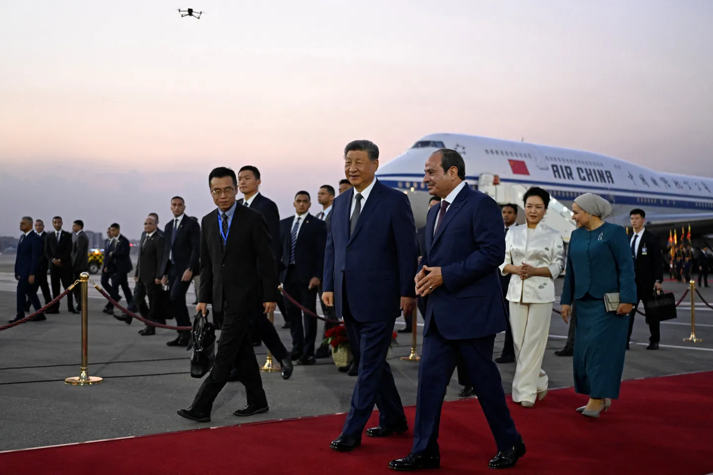 China's Xi lands in Egypt as Beijing, Cairo navigate Iran war fallout