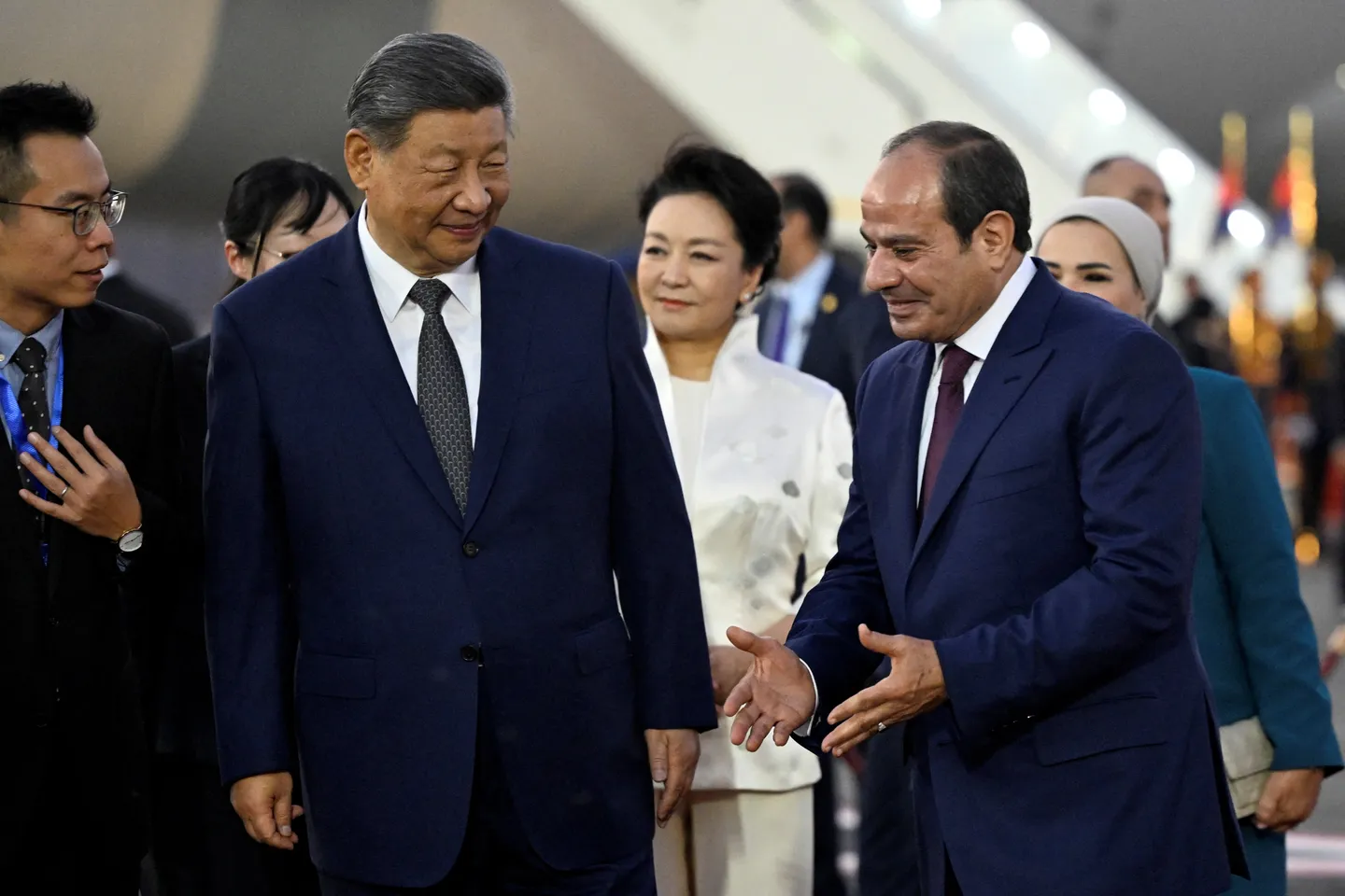 Chinese President Xi Jinping arrives in Egypt for first visit in 10 years