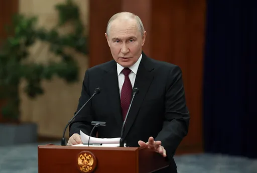 Putin says Russia winning on battlefield, slams Zelenskyy's airspace warning