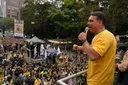Илјадници Бразилци се собраа во поддршка за Болсонаро во тесната претседателска трка против Лула