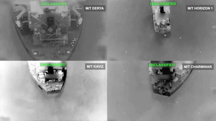 Washington dit avoir détruit cinq pétroliers iraniens après des attaques sur un bâtiment américain