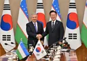 우즈베키스탄·한국 정상, 전략적 동반자 관계 심화 방안 논의