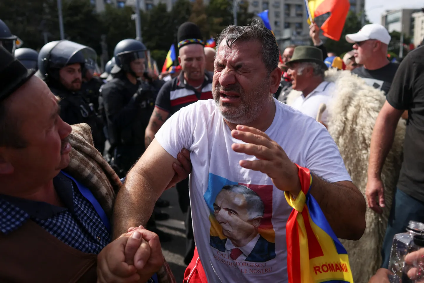 Сблъсъци между животновъди и жандармерията в Румъния