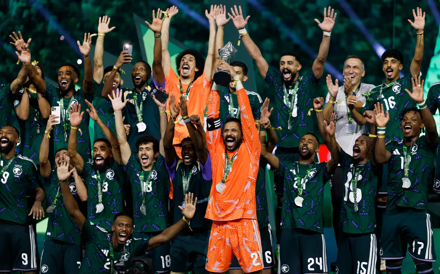 السعودية تتوج بكأس "خليجي 27" وتستعيد اللقب بعد 22 عاماً