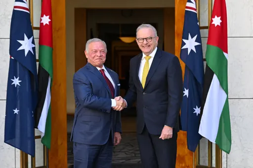 Australia, Jordan pledge closer defence ties as Middle East tensions mount