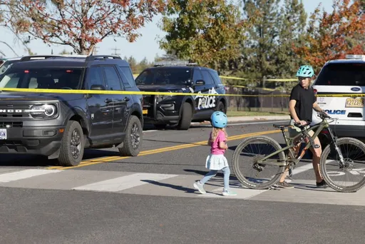 Oregon school mass shooting leaves five dead, including three children