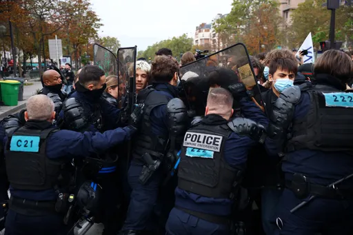 Francuske vlasti uhapsile 1.314 osoba tokom protesta širom zemlje