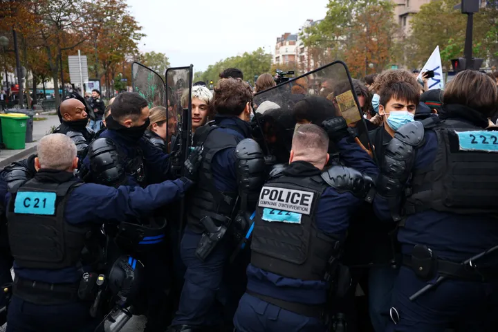 Francuske vlasti uhapsile 1.314 osoba tokom protesta širom zemlje