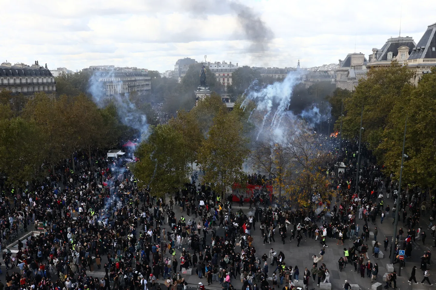 Europe gripped by protests, cost-of-living pressures spark fresh unrest in France and Italy