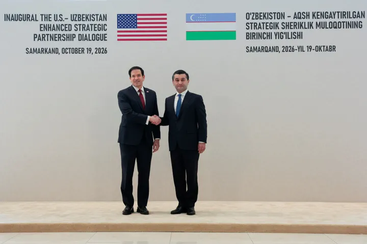 Rubio leads nearly 300 firms to Uzbekistan, seeks 'fair' trade competition amid China dominance