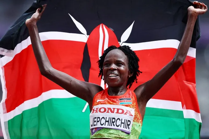 Kenyan world marathon champion Jepchirchir suspended for doping