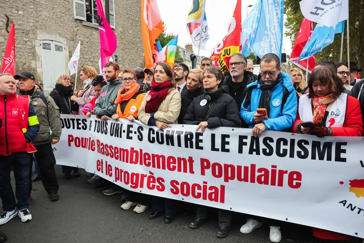 Congrès du RN à Orléans: 11 000 manifestants contre le parti, Bardella attendu pour sa réélection