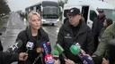 Россия менен Украина Олешкиге гуманитардык жардам жеткирүү үчүн миналарды тазалашты