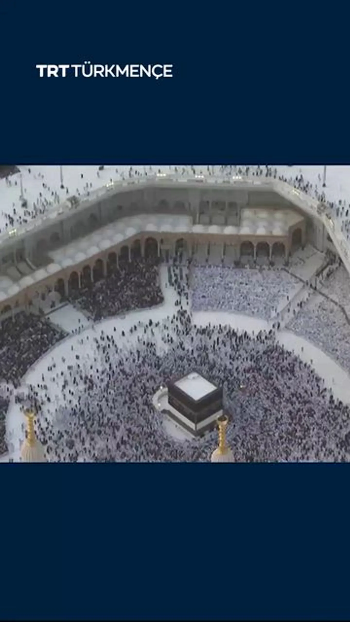 Müňlerçe musulman Mekgede Haj parzy üçin taýarlyk görýär
