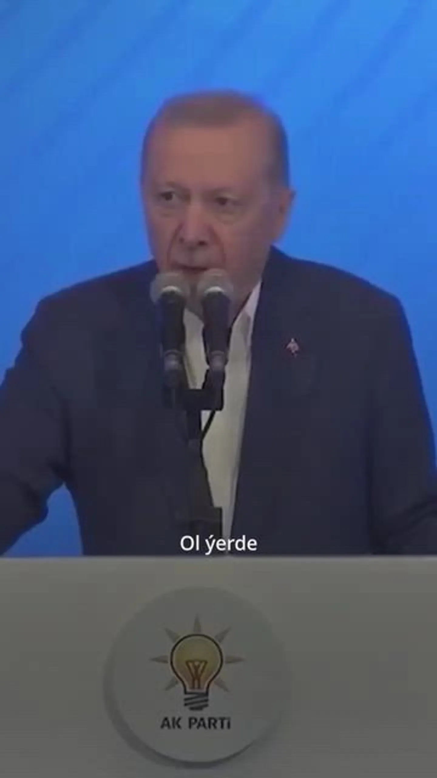 Erdogan Gaza genosidindäki jogapkärleriň hökmany ýagdaýda jogapkärçilige çekiljekdigini aýtdy